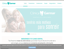 Tablet Screenshot of garmardental.com